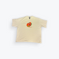 T-shirt beige coupe large - 2025