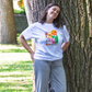 T-shirt affiche - blanc et multicolore 2026