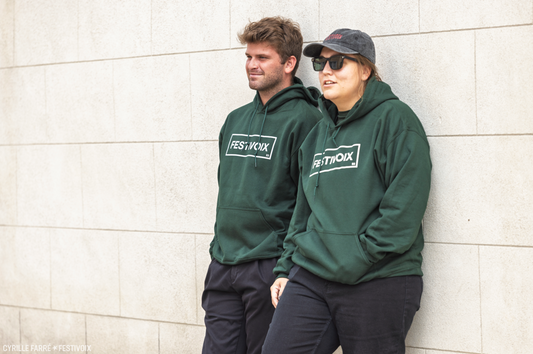 Coton Ouaté à capuche vert FSTVX 2025